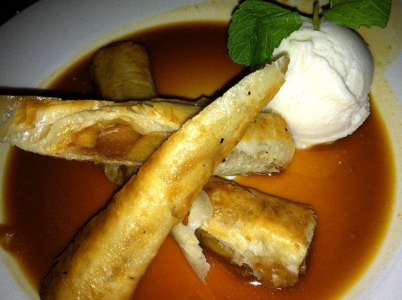 blossom NYC apple crisp