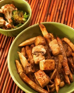 Vegan Tofu Poutine