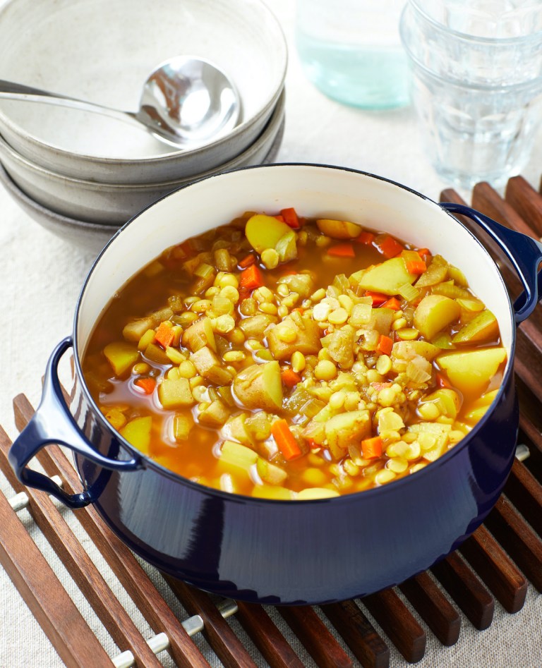 Yellow Potato Soup from The Complete Plant-Based Diet by JL Fields sm